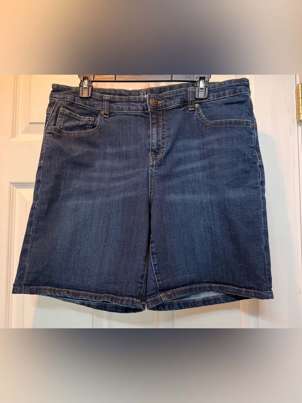 Style & Co. Women’s Dark Blue Denim Shorts - Relaxed Fit